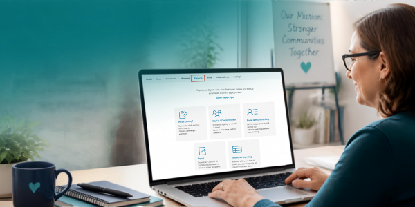 Nonprofit leader tracking volunteer hours for grant reporting and board accountability