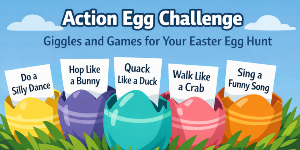 Easter scavenger hunt list printable