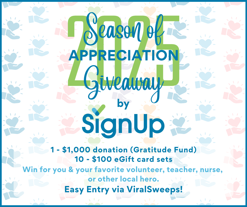 SignUp's Season of Appreciation Giveaway 2025