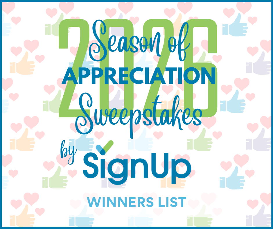 SignUp's Season of Appreciation Sweepstakes Winners List 2026