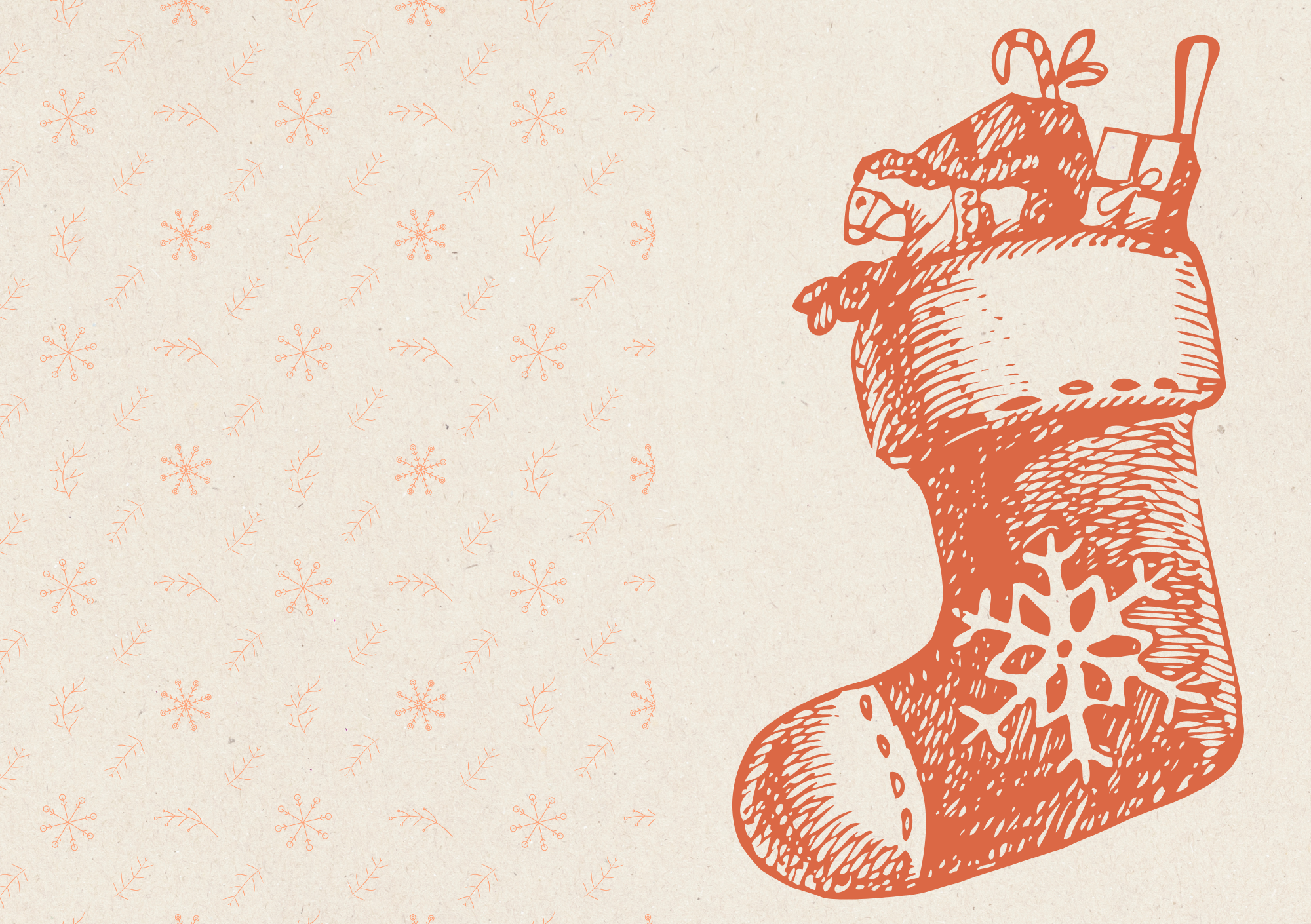 Vintage 2025 Holiday Card Merry Xmas red truck holiday